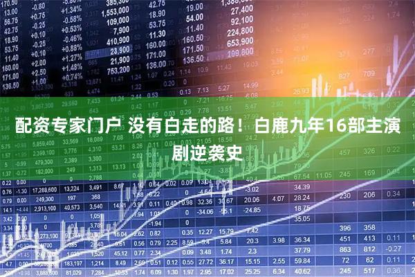 配资专家门户 没有白走的路！白鹿九年16部主演剧逆袭史